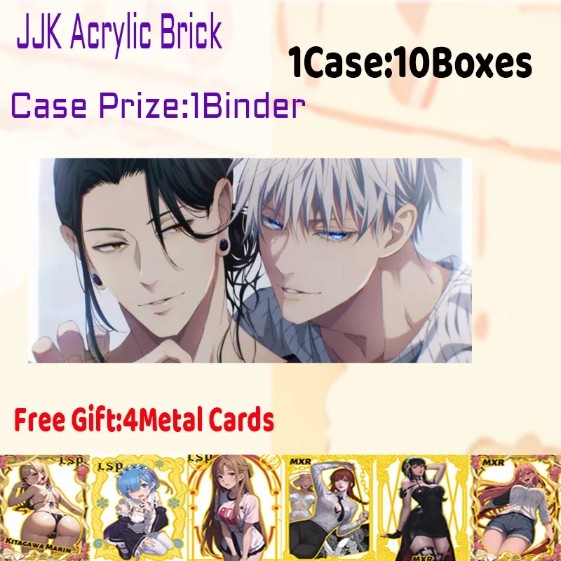 LanDun Acrylic Brick Jujutsu Kaisen Collection Card Multiple Character Cards Acrylic Card Hobbies and Toy Gift