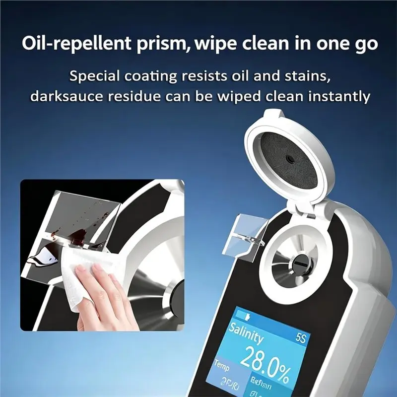 High-Concentration Salinity Meter Measurement Range 0-28%