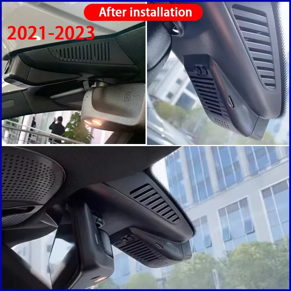 ZJCGO for Mercedes Benz E Class A238 Cabriolet Convertible 2016-2023 4K DVR Dash Cam Wifi Front Rear Car Camera 24h Monitor