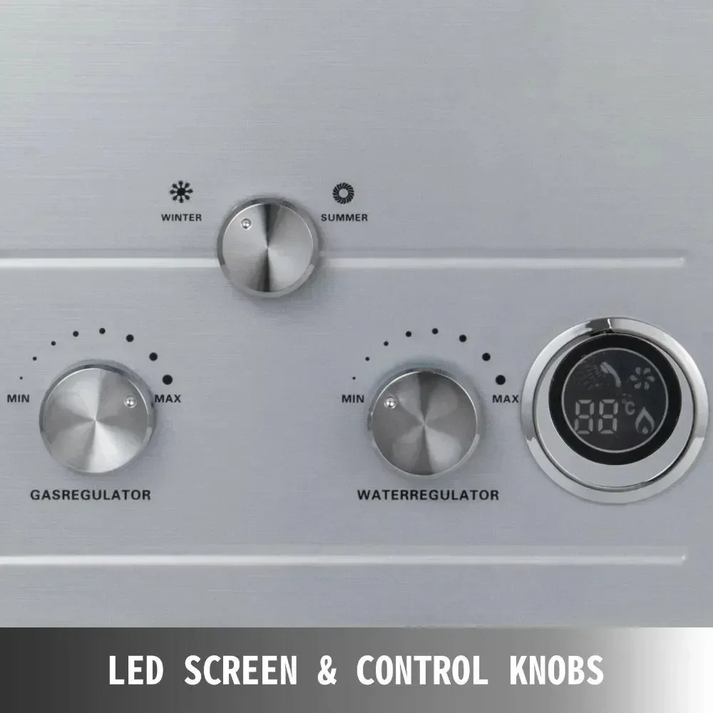 Sihao chauffe-eau au gaz de pétrole liquéfié GPL 6L 8L 10L 12L 16L 18L chauffe-eau au gaz de pétrole liquéfié au Propane Butane