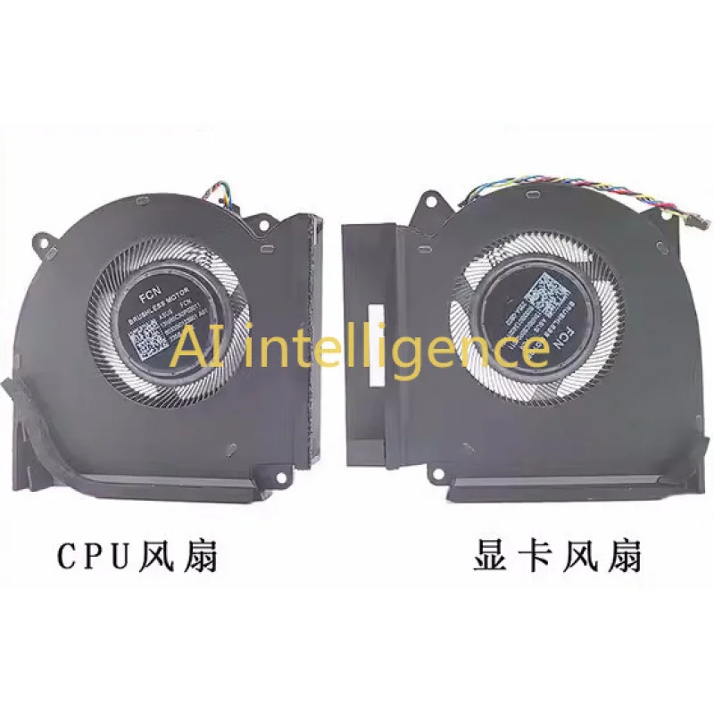 Original for ASUS Plus G713P G713PV7845-0EAFXHB8X20 CPU+GPU COOLING FAN R+L