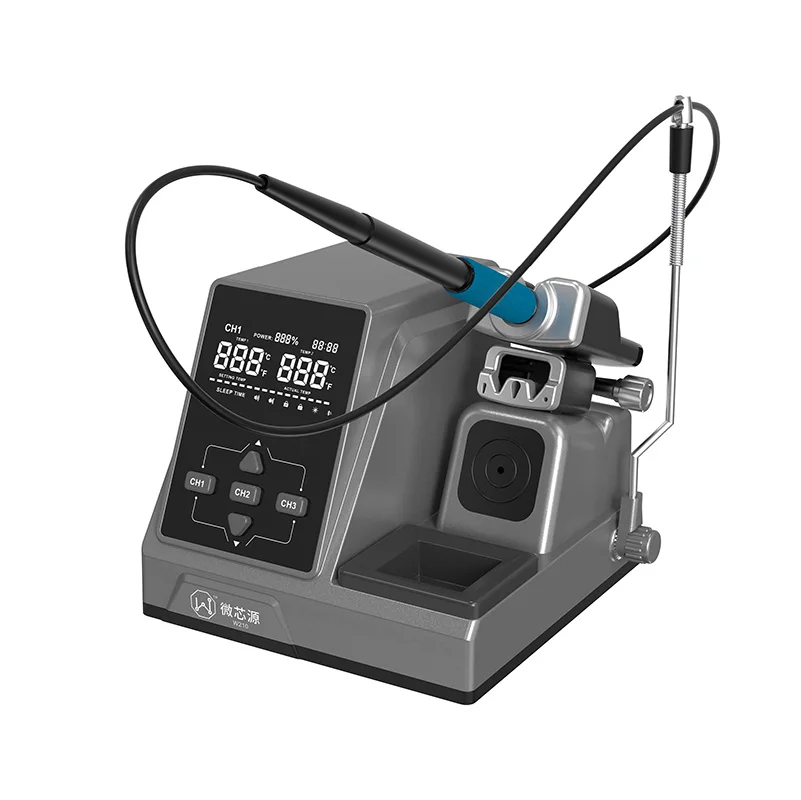 Wrcibo T210 Soldering Station With C210 Soldering Iron Handle For BGA PCB Precision Welding Repair Thermostatic Rework Station