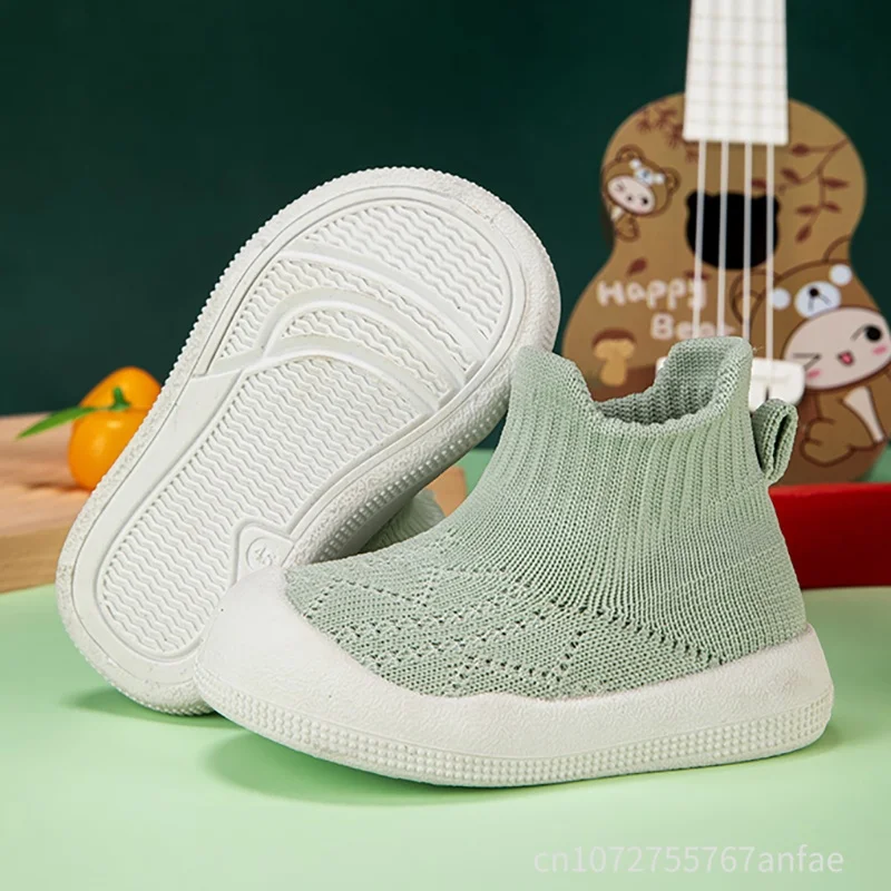 

Anti-slip Breathable Baby Walking Shoes 0-2T Lightweight Soft Baby Shoes Newborn First Walkers Shoes Boys Girls Floor Socks shoe