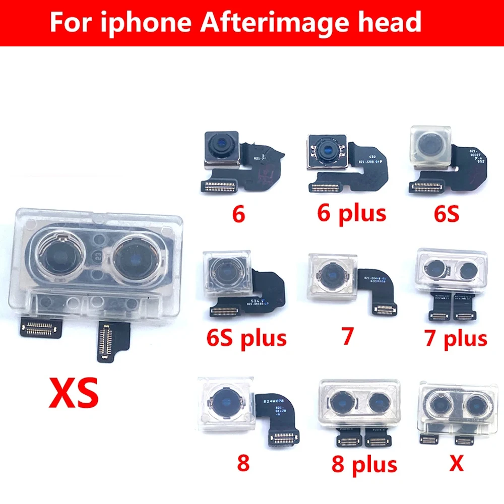 NEW Tested Camera For IPhone 6 6S 7 8 Plus X XR XS Max Rear Big Back Camera Flex Cable Main Camera Module Replacement Parts