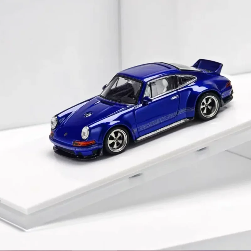 ZM Zincit 1:64 Scale 911 Singer Coupe DLS Alloy Car Model Simulation Toy Desktop Collection Gift Static Display