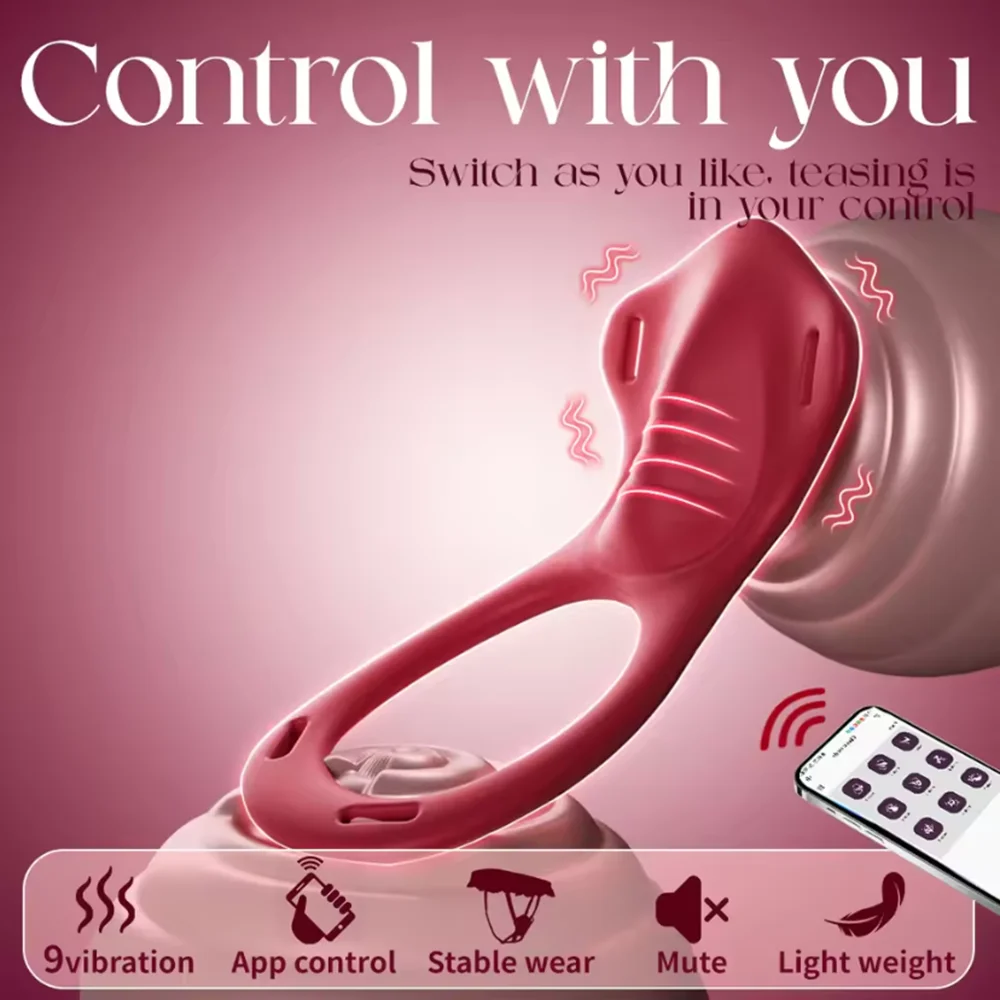 App Control Wearable Panty Vibrator for Women Clitoral Stimulator 9 Vibration Modes Quiet Female Masturbator Sex Toy for Couples 3