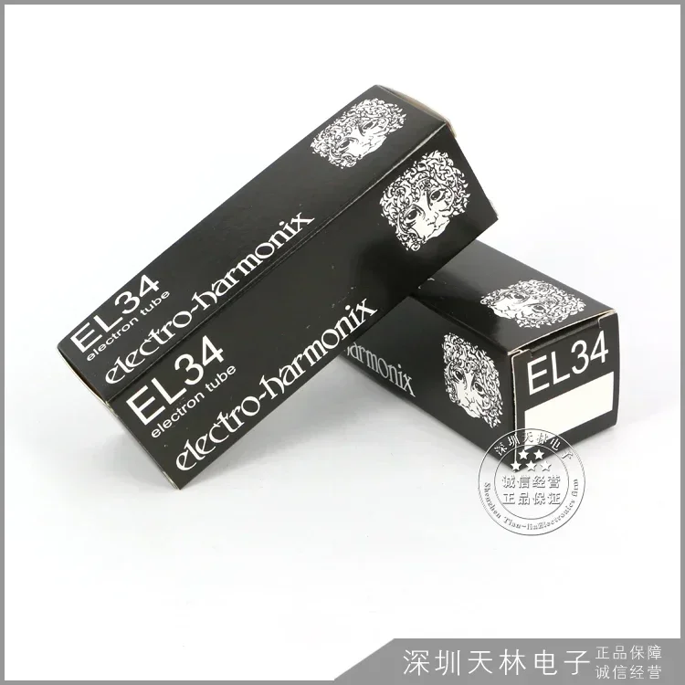 EH EL34 Vacuum Tube Valve Replace KT66 6L6 EL34B EL34 Electron Tube Diy Audio Amp Factory Test and Match Genuine