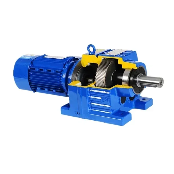 

Cheap And Fine High Torque 2.4-55435N.helical Geared Motor R37 Helical Gear Box With MotorsHot Sales
