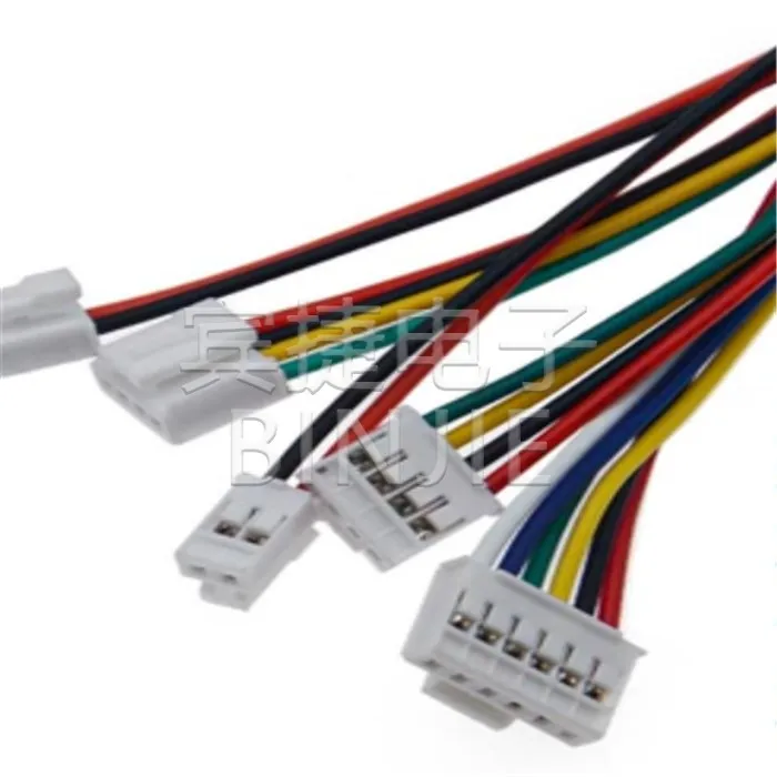 Plug in 2041405-2/3/4/5/6/7/8/9/1-2041405-0/1/2 single/double head wire male head rubber shell plug connection terminal wire
