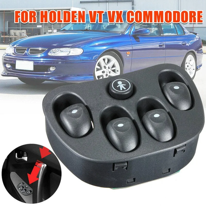 Car Power Window Master Control Switch 92047005 For Holden Commodore VT VX WH Sedan Wagon WH Statesman 1999-2003