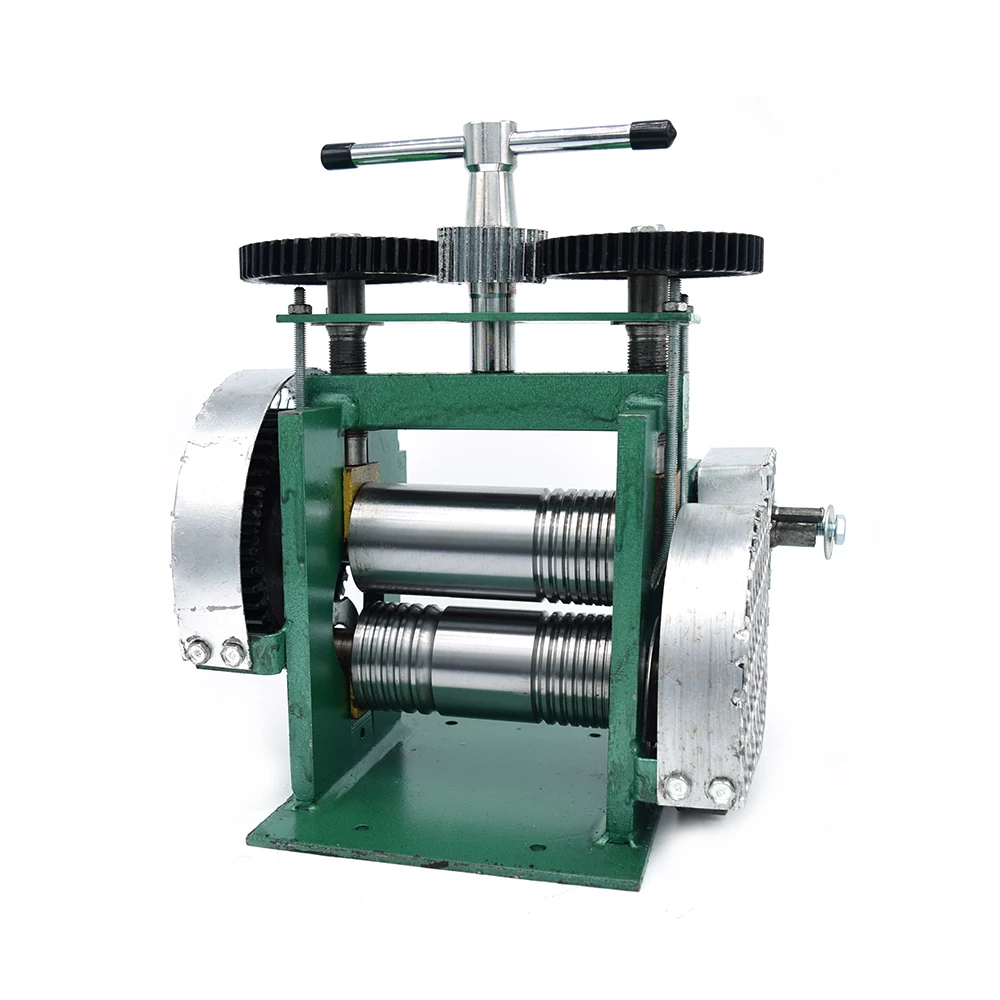 Making Machine Wire Flat Metal Sheet Marking DIY Tool Jewelry Craft Press Tools Manual Combination Rolling Mill