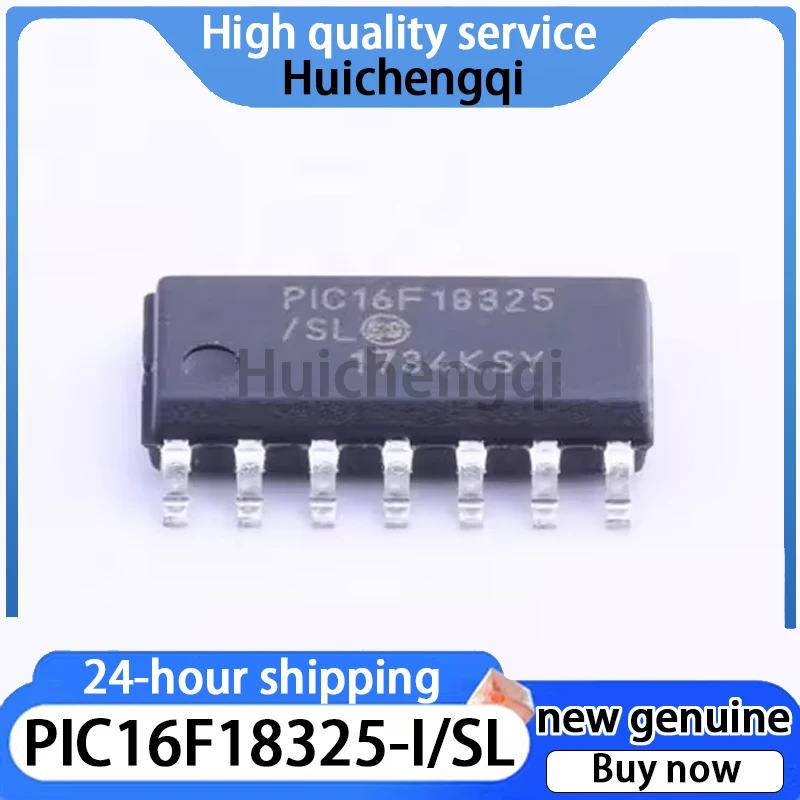 1PCS Original Genuine PIC16F18325-I/SL Packaged SOIC14 Microcontroller (MCU/MPU/SOC)