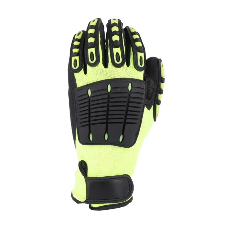 Mechanical TPR Anti Cutting Gloves Anti-vibration Anti-smashing Anti-collision Gloves Outdoor Cycling Rescue Safety Gloves