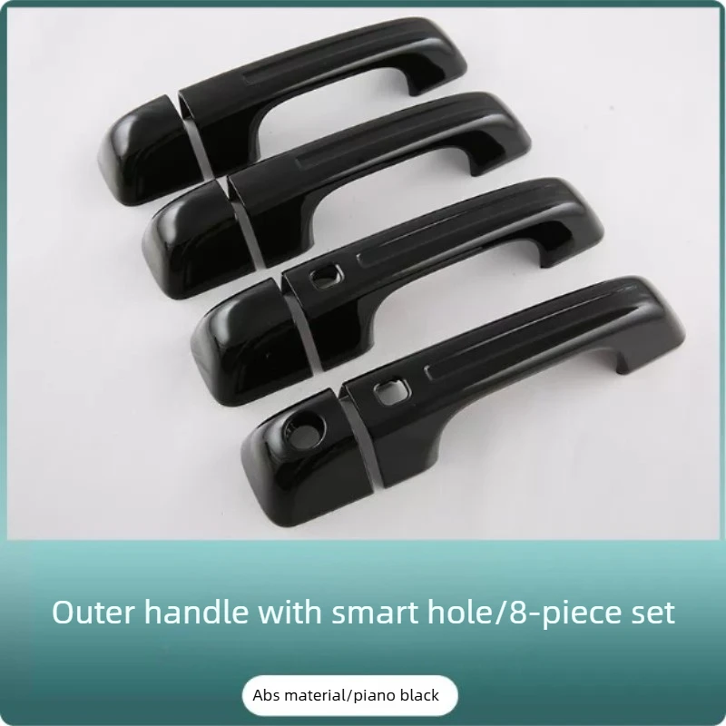 For Ram 1500 TRX 2022-2024 Car Door Bowl Handle External Decorative Supplies Door Handle Retrofit Door Bowl Accessories Supplies