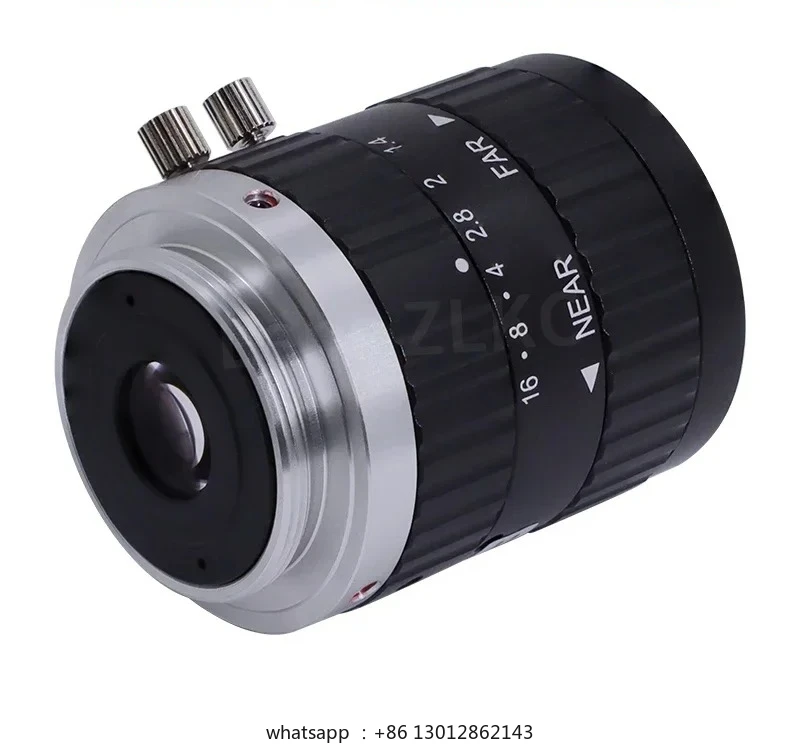 

5 million industrial le.ns 6mm8mm16mm50mm low distortion 1.4 large aperture