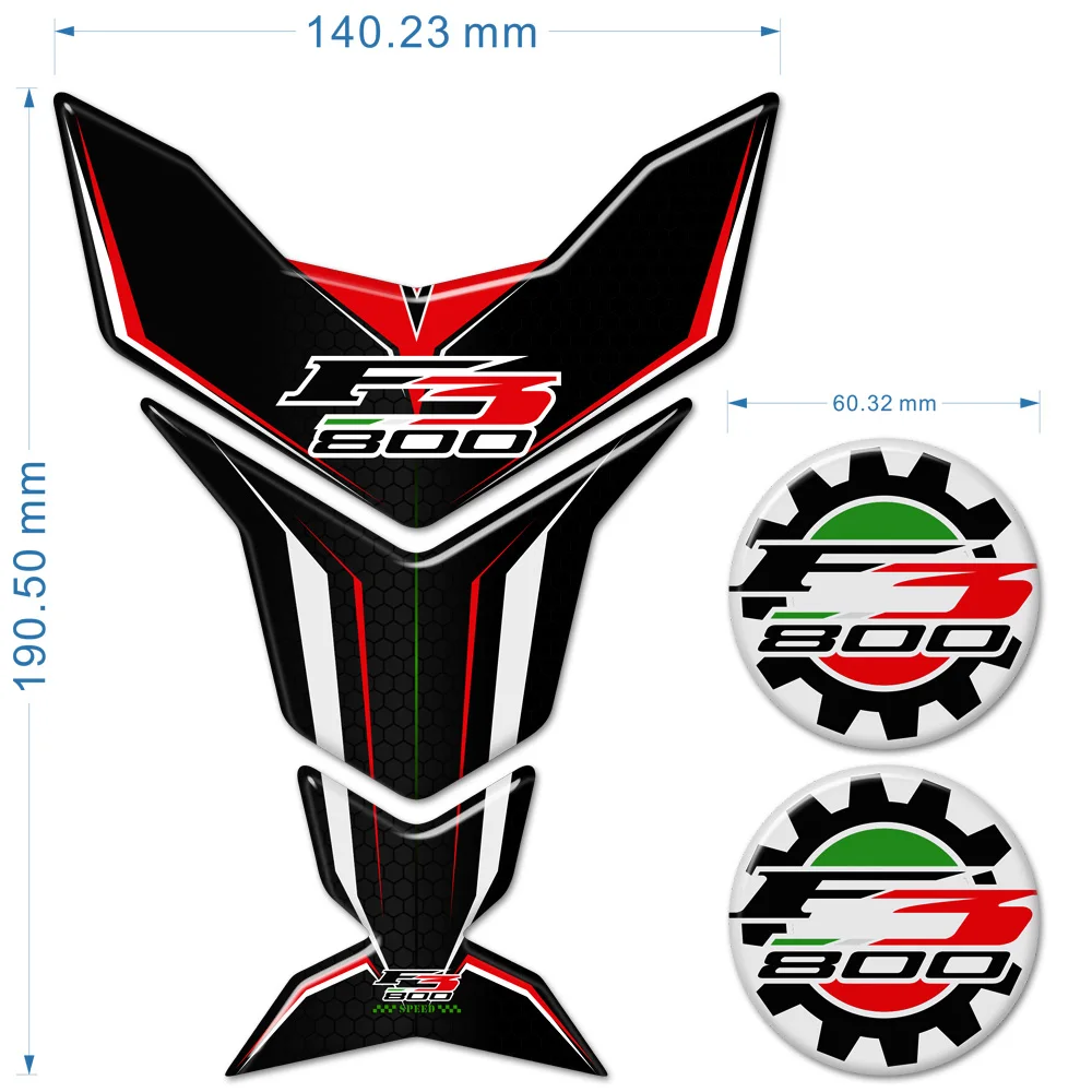 

Protection Gas Fuel Tank Pad Protector Decal Fish Bone Motorcycle Stickers For MV Agusta 750 800 1000 F4 F3 RR