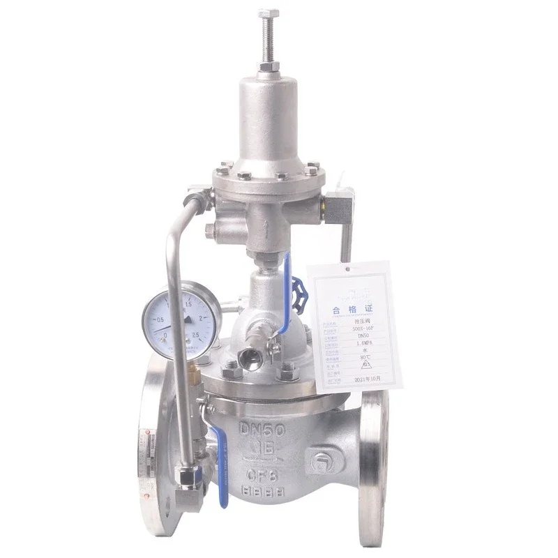 Stainless steel flange pressure holding valve, pressure relief valve, pressure reducing valve