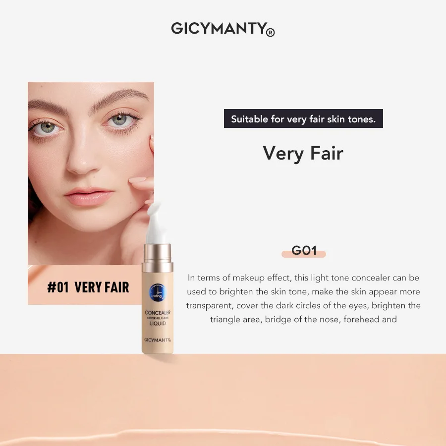 Face concealer Isolating Makeup Waterproof and Non peeling Makeup Covering Acne Print Primer Whitening Face