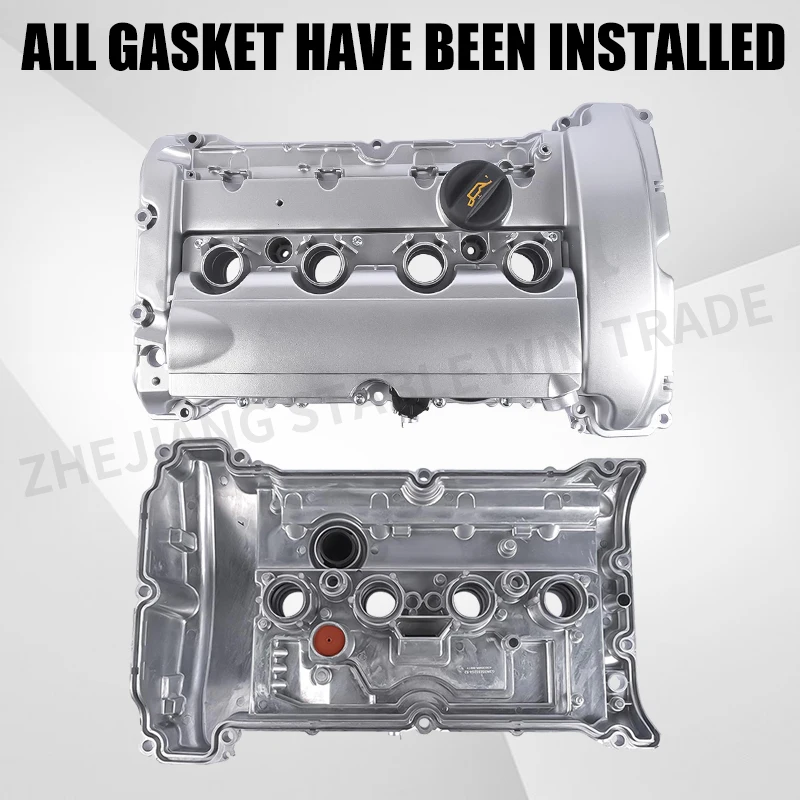 11127646555 Aluminum Engine Valve Cover w/Gasket 11127561714 For BMW MINI R55 R56 R57 R58 R59 N14 1.6T 11127585907 11127572854