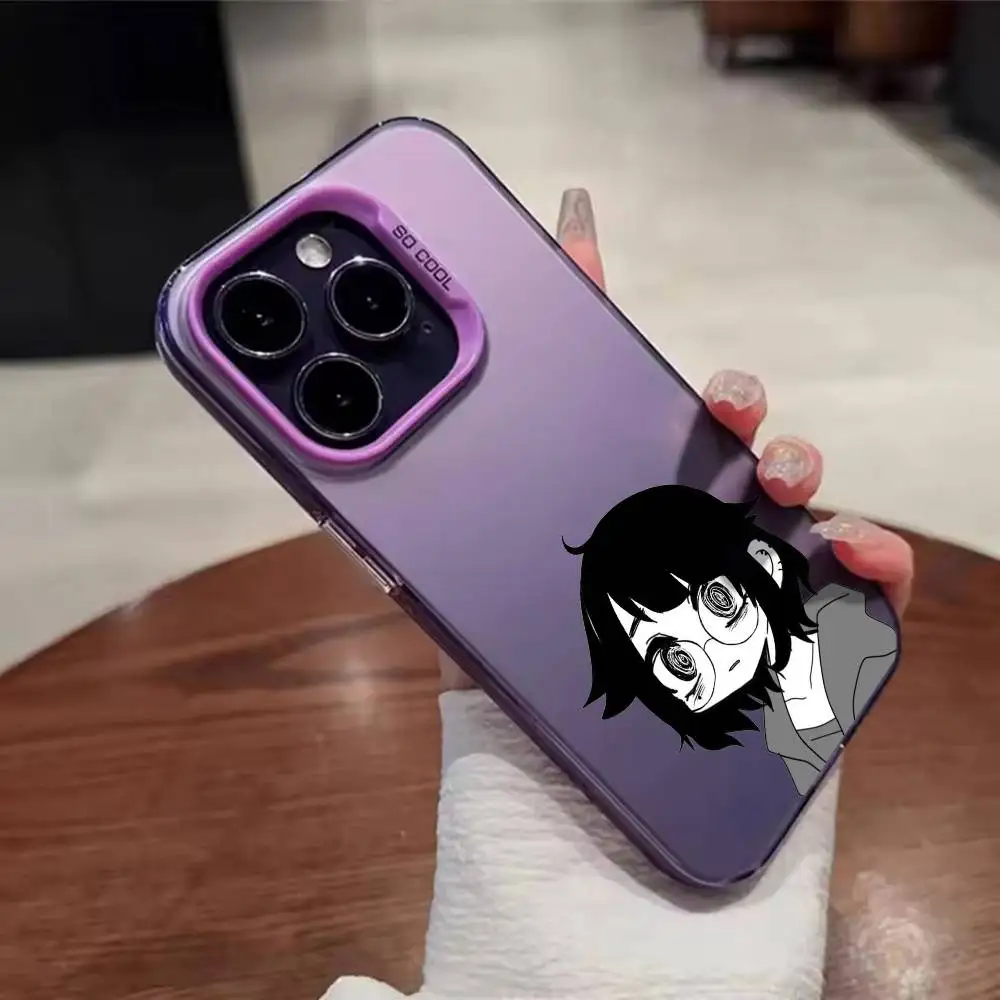 Dark Emo Girl  Phone Case For iPhone 17,16,15,14,13,12,11,Mini,Pro,E,MAX Candy Matte - view 5