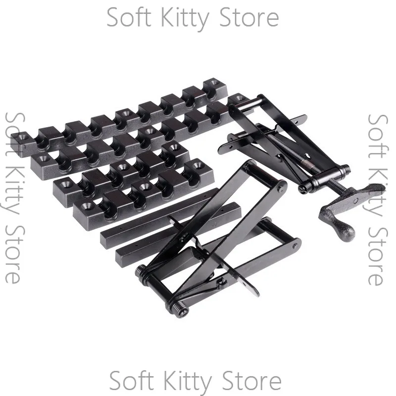Puzzle clamp Four-way clamping Custom width New type of fixture Fixed positioning panel Woodworking tools Puzzle fixture