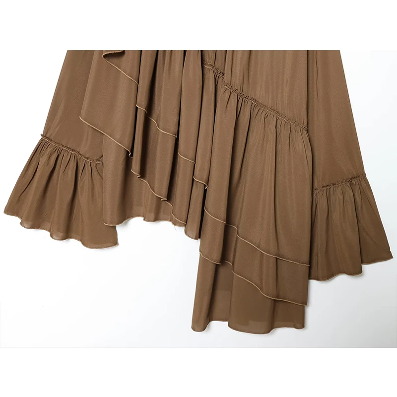 Frauen Bluse Chiffon Rüschen Casual Blusen Frau Langarm Shirt Und Bluse Frühling Elegante Blusen Für Frauen Neue