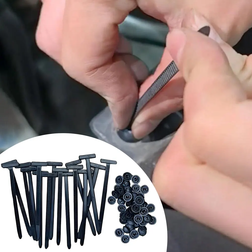 200 pçs náilon parafuso buraco cabo laços multiuso resistente ajustável auto-travamento cabo laços organizador cintas diy fixação loop