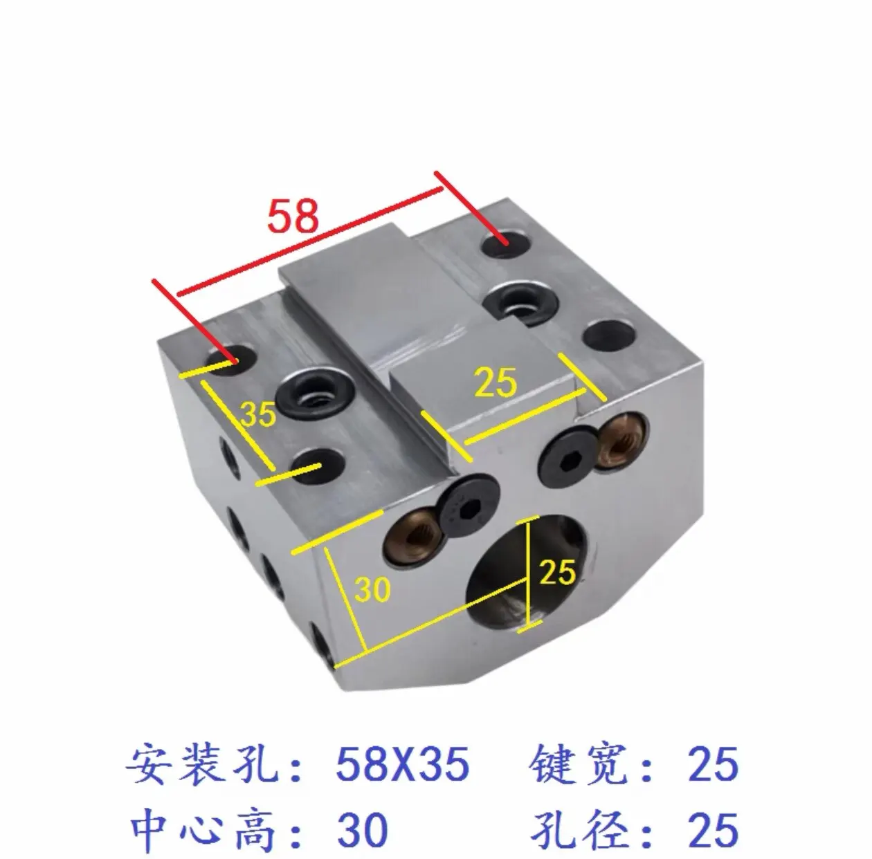 Numerical Control Tool Holder Inclined Rail Turret Boring Tool Holder Inner Water Outlet Accessories