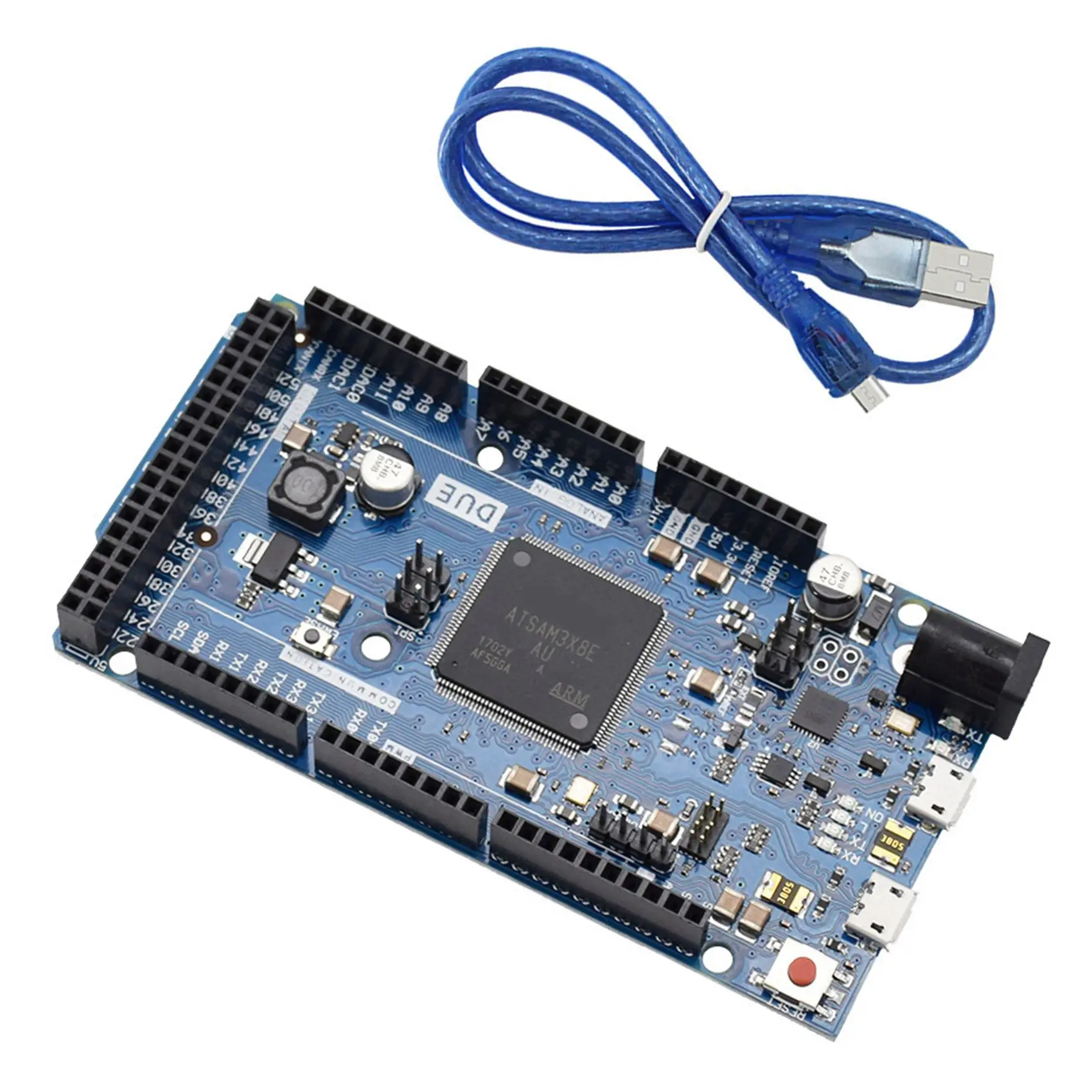 DUE R3 Development Board SAM3X8E 32-Bit ARM Learning Main Control Module with Data Cable for Development Board