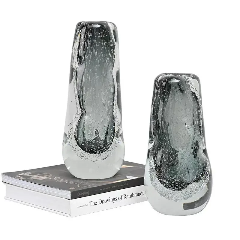 

Modern, minimalist, bubble, glazed, vase, ornament, tabletop, ornament