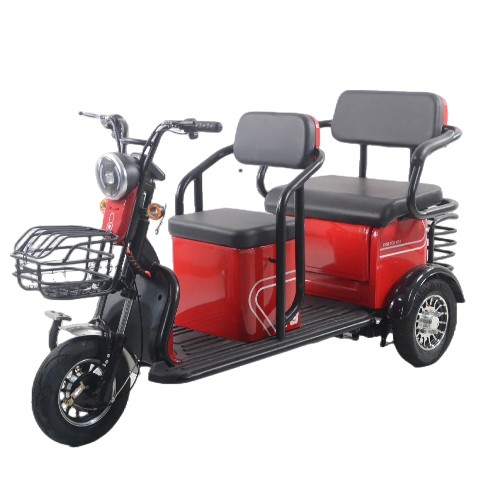 High Quality Electric Tricycle 48V 60V Electric Tricycle 650W Motor Three Wheeler Tricycle