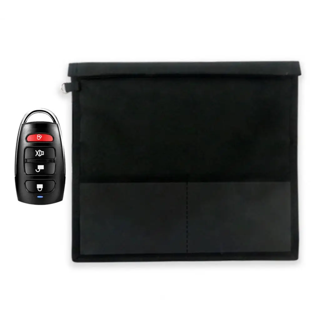 Signals Shielding Bag Anti radiation RFID Signal Faraday Bag Phone Car Keys Radiation Storage Bag Signal Blocking Bag