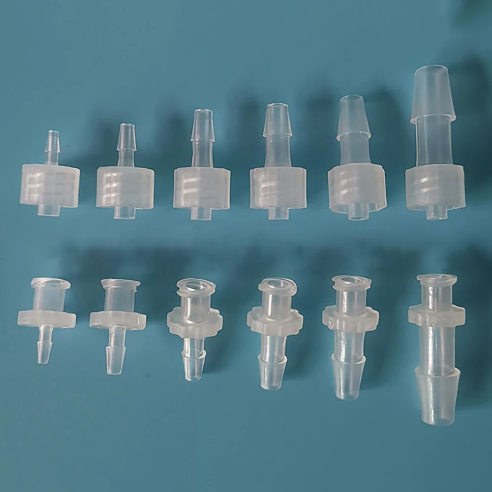 Luer Lock Adapter PP Plastic Air Valve Pipe Dispensing Glue Subpackaging Syringe Barrel Fitting Connector