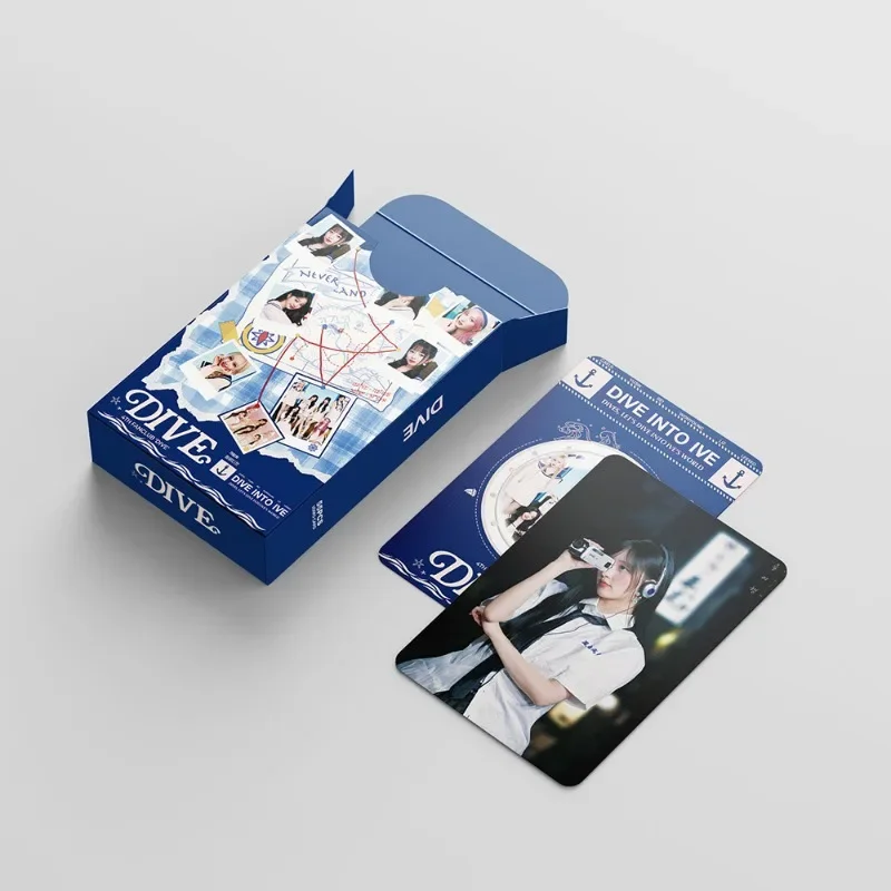 IVE 4th DI Fanclub Holographic Photocard Collection – 55pcs Limited Edition K-pop Album Photos Set