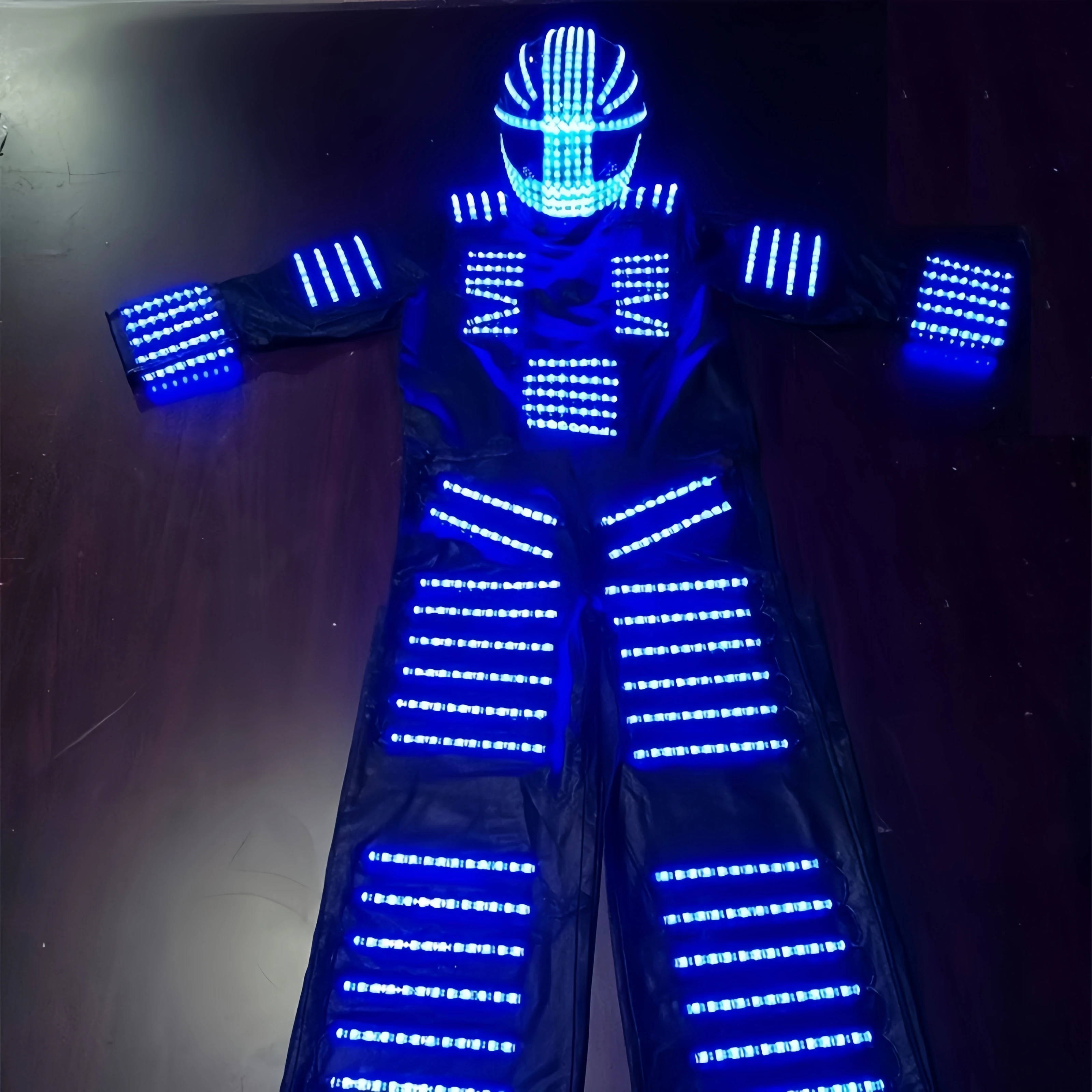 

Светящийся LED-костюм робота для мероприятий и фестивалей