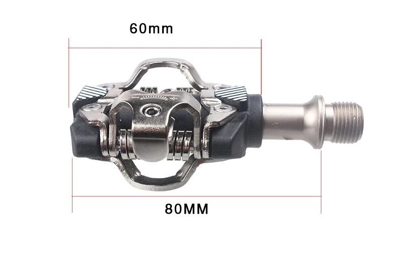 RACEWORK X-M8100 MTB Bike Pedals Ultra-light Self-locking DU+ Ball-bearing Bicycle Pedals Compatible With The Shimano SPD System