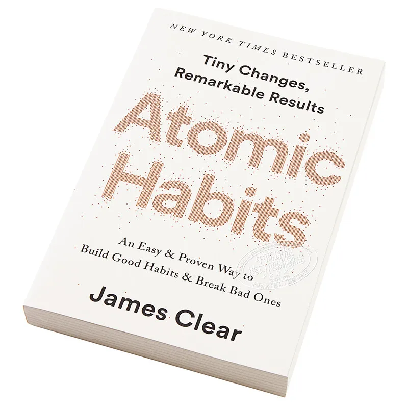 Atomic Habits By James Clear Bestselling Self Help Book Personal Growth Psychology Guide