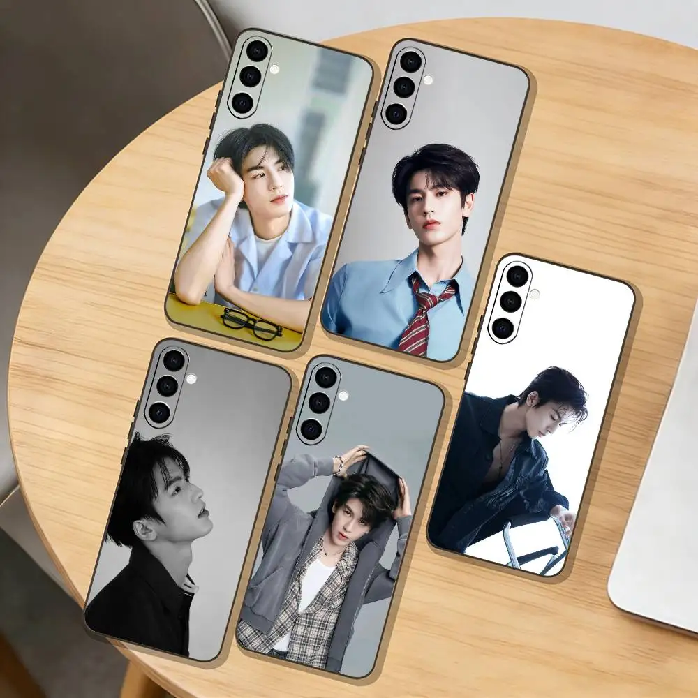 Handsome Krien Zhang L-Linghe Phone Case For Samsung Galaxy A73,A72,A71,A70,A53,A52,A51,Others Soft Black Cover