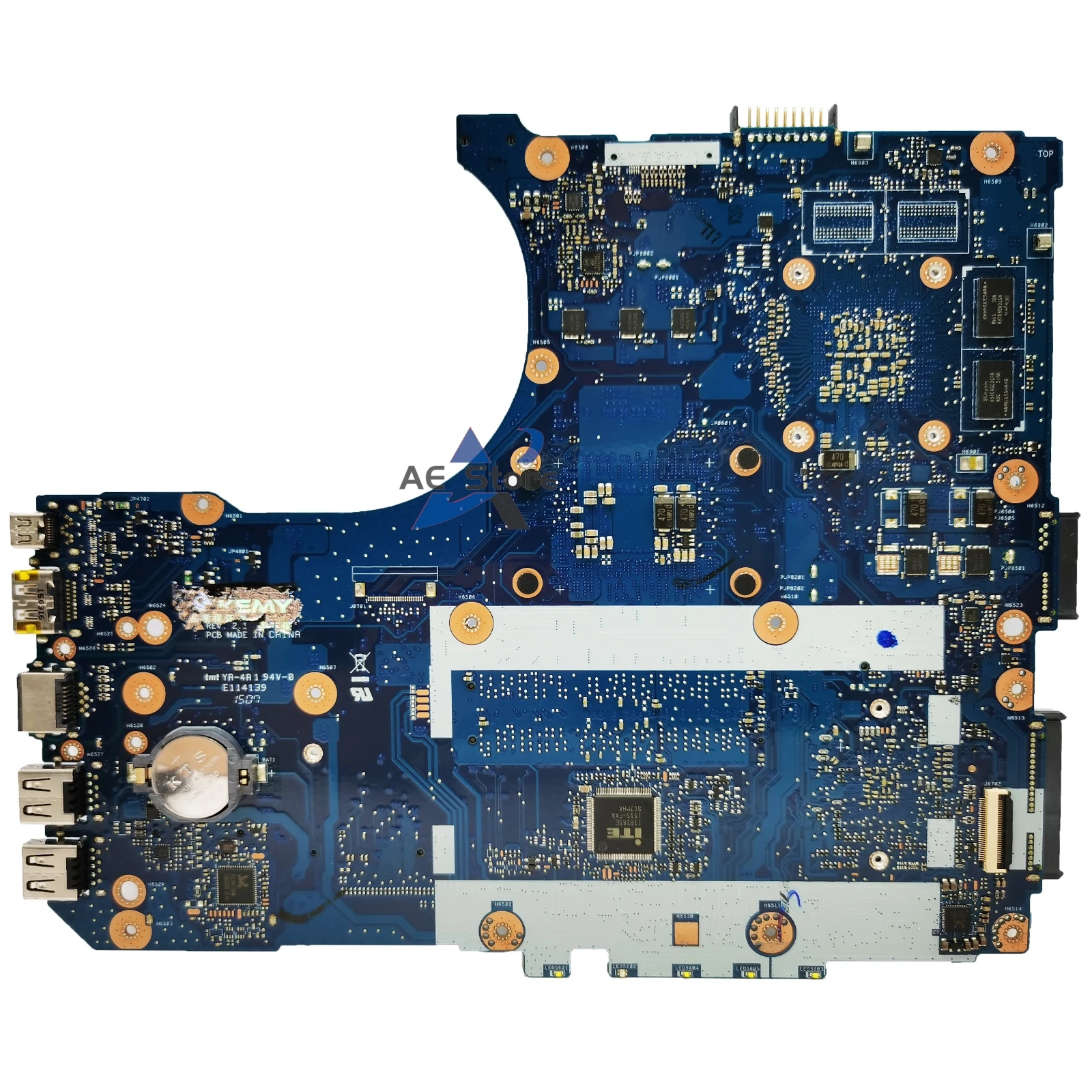 Placa-mãe portátil para ASUS, G58JW, Mainboard para N551JM, N551JB, N551JQ, GL551JK, GL551JM, GL551J, G551JX, G551JW, N551JK, N551JW, i5, i7