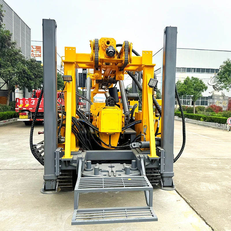 맞춤형 JDL350 300m 350m 크롤러 및 휠 기계식 탑 드라이브 수중 시추 장비