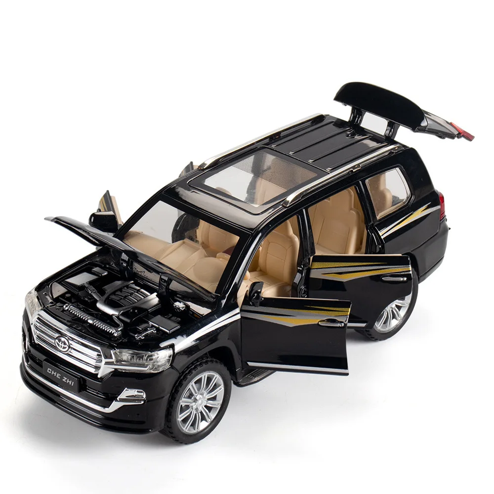 1:24 模擬ランドクルーザー SUV 合金車モデル装飾金属ビジネスセダンモデルハイエンドグッズギフト 20