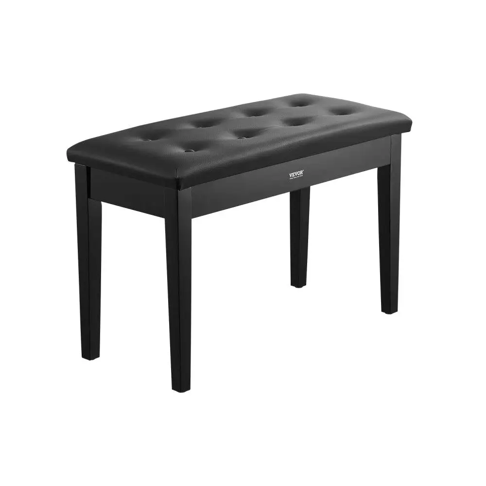

Piano Keyboard Bench Storage Padded Wooden Vanity Bookcase Stool