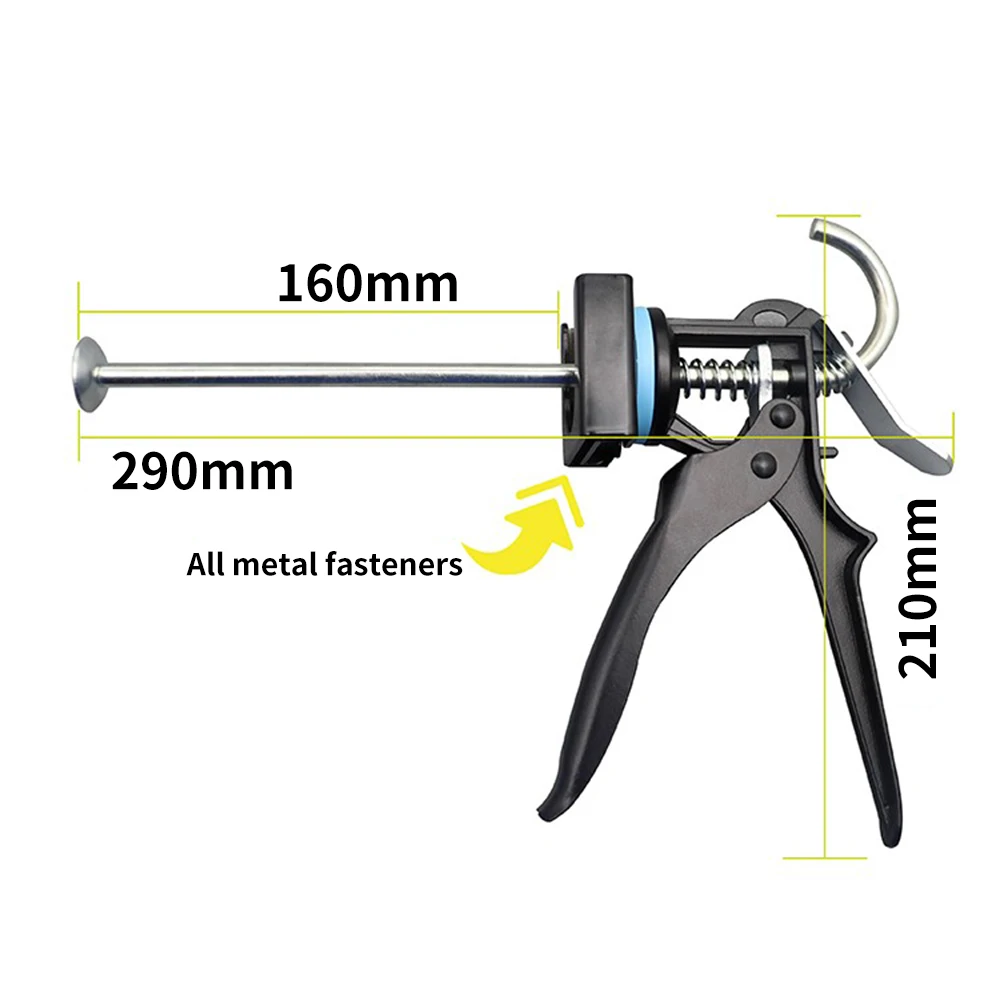 75ml Engine Sealing Silicone 5910 Metal Sealant Gun Manual Caulking Dispenser for Car and Motorcycle Repair Sealant Applicator