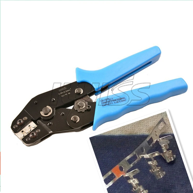 IWISS DuPont PH2.0 CRIMPING TOOL PLIER SN-01BM 0.08-0.5MMAWG28-22/ SCN2.5 / SM2.5 / XH2.54mm ปลั๊กฤดูใบไม้ผลิเย็นขั้วต่อคอมพิวเตอร์