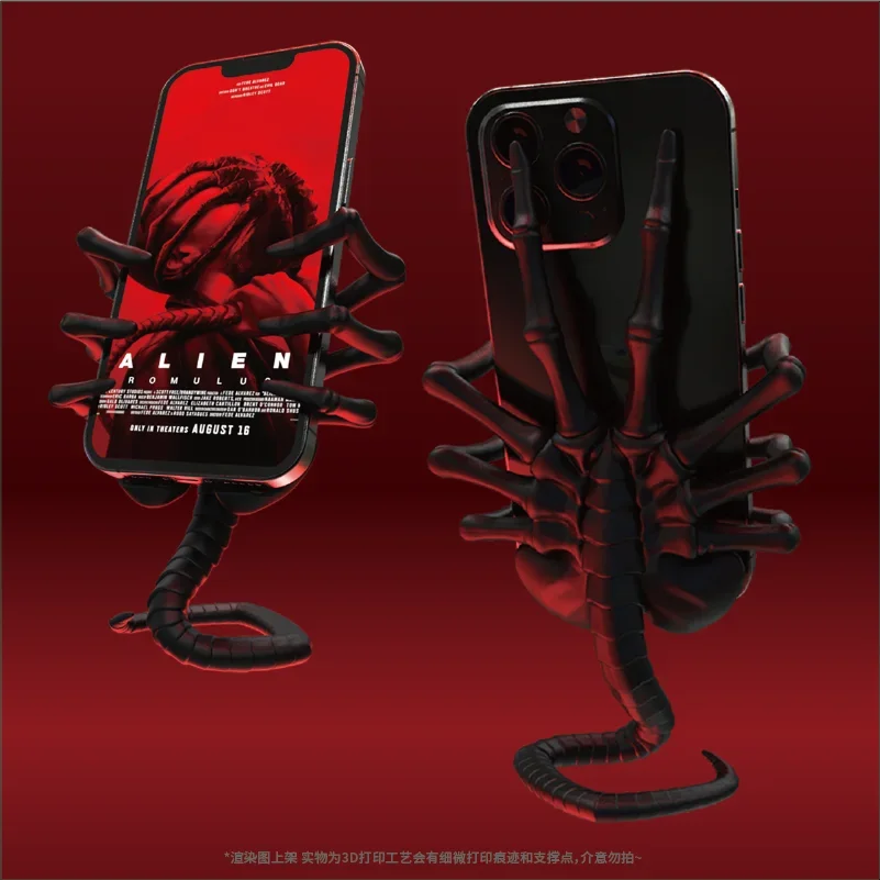 Presale Alien Facehugger Anime Figure Xenomorph Action Figurine Mobile Phones Car Phone Holder Electric Car Phone Holder Gift