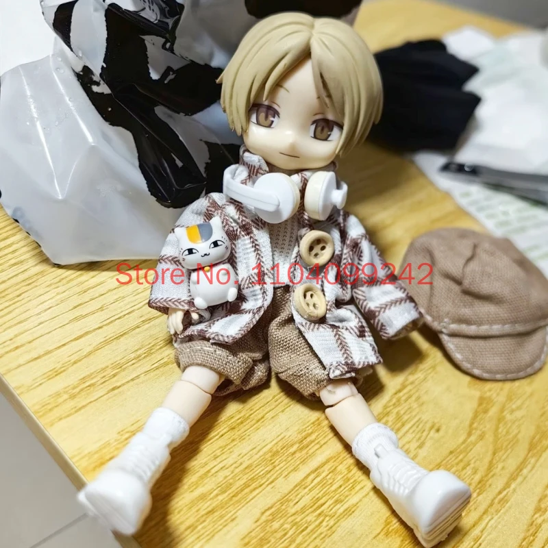 Natsume Yuujinchou Ob11 Doll Bjd 12 Scale Full Set Anime Movable Figure With Replaceable Face Decor Anime Fans Gift Collect Toys