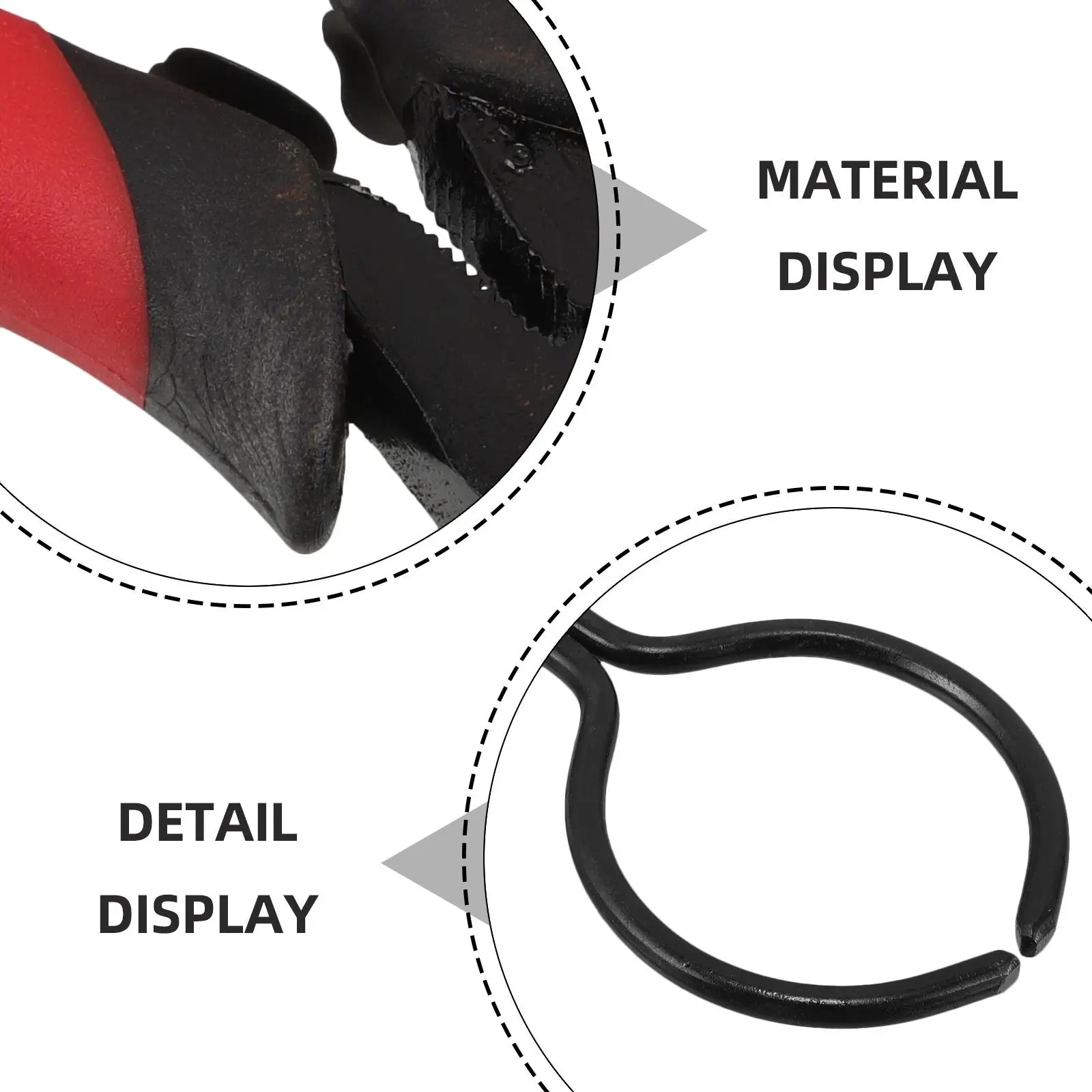 35Cm Robust Crucible Tongs Melting Furnace Accessories Jewelry Tools Efficient Workshop Repair Stable Handling Chemical