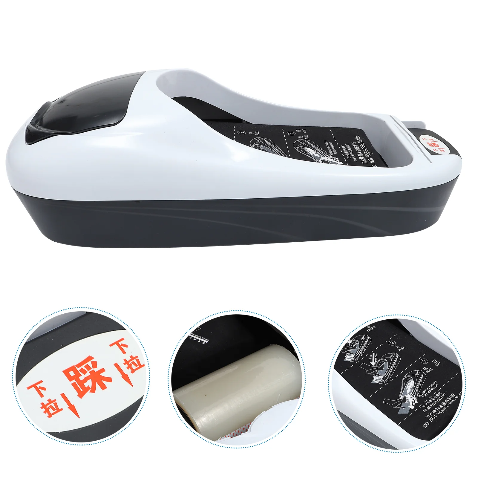 Automatic Shoe Cover Machine Shoe Film Dispenser Durable Shoe Film Machine Disposable Foot Overshoe Machine for Home