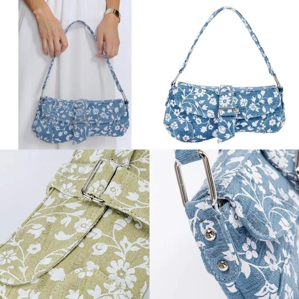 

Women Shoulder Bag Stylish Handbag All-matching Underarm Bag Retro Armpit Bag Fashionable Commuting Bag for Daily