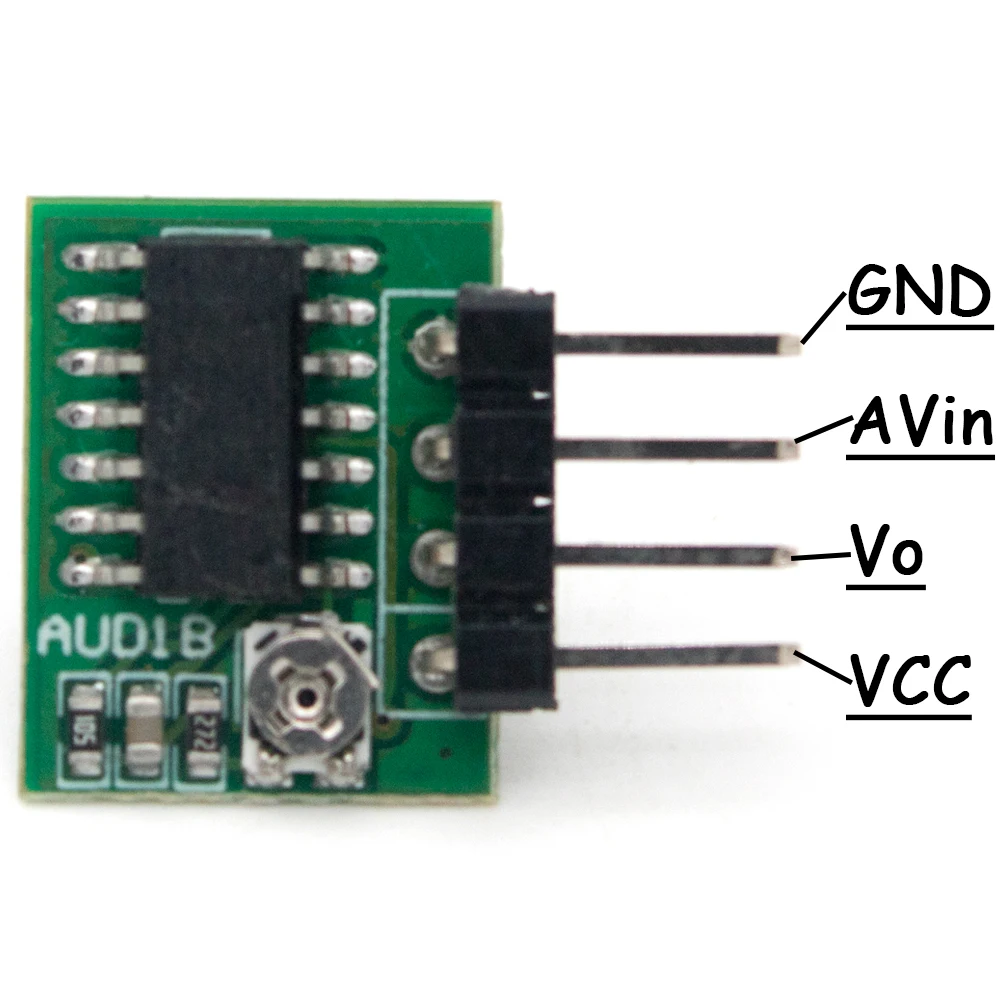 DYKB dc 3V-12V Audio/ Video Signal Monitor AV Detection Test Tester Delay Circuit Module Delay time 0.2S-60s adjustable NEW